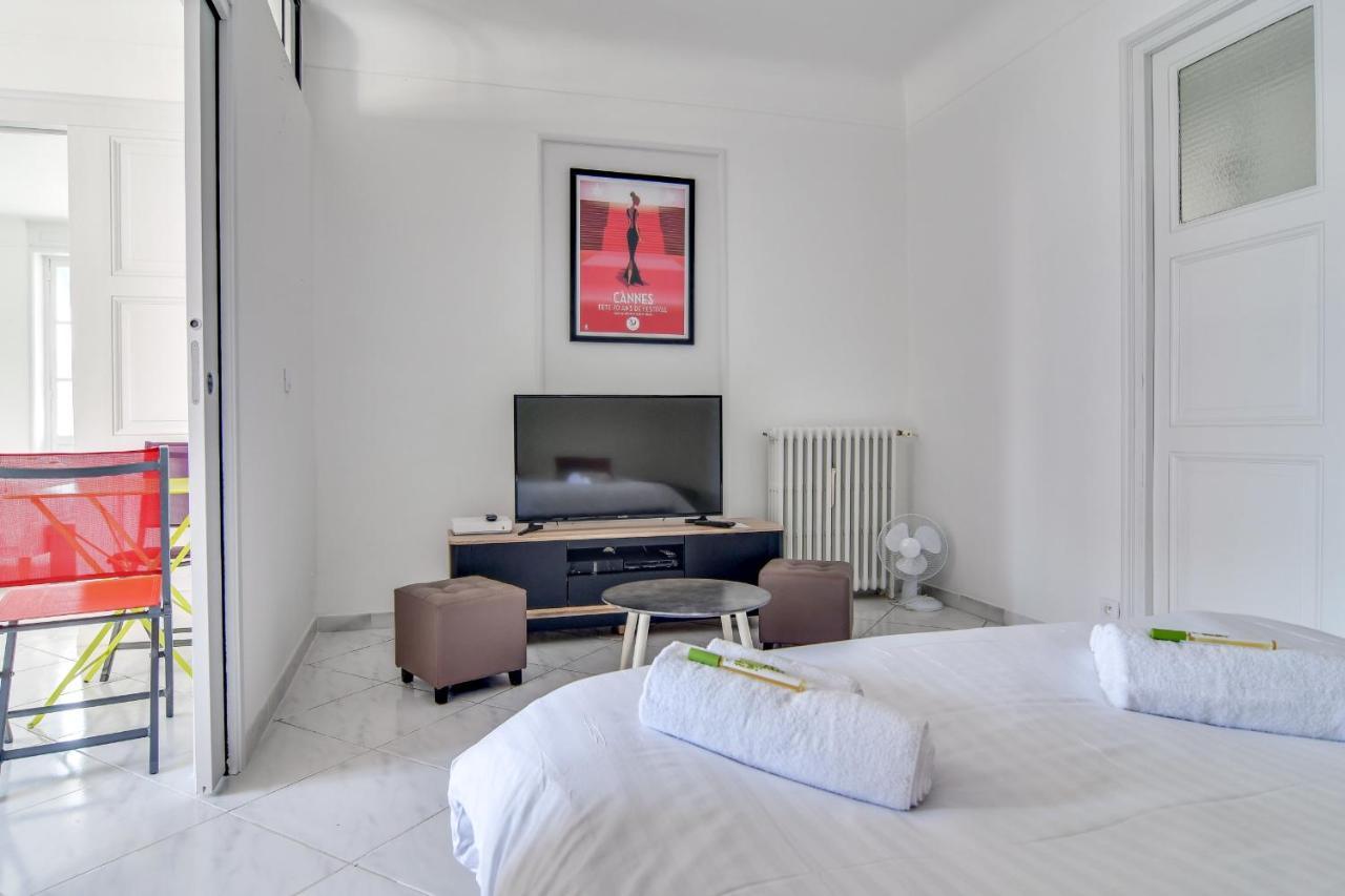 Immogroom - Sea View - Balcony - 5 Min From The Beach - Ac - Wifi Cannes Exteriér fotografie