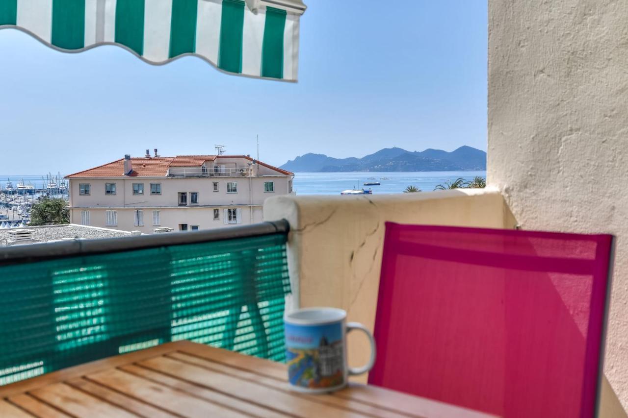 Immogroom - Sea View - Balcony - 5 Min From The Beach - Ac - Wifi Cannes Exteriér fotografie