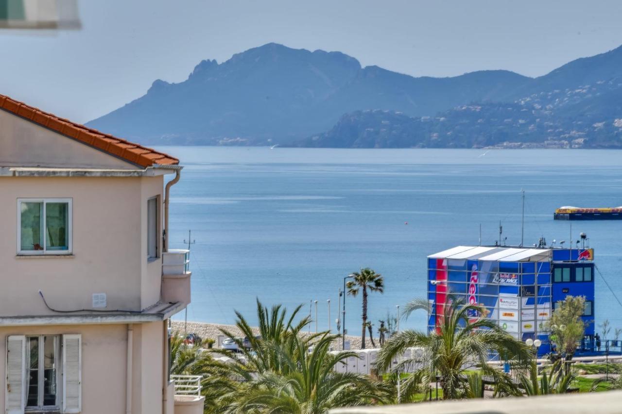 Immogroom - Sea View - Balcony - 5 Min From The Beach - Ac - Wifi Cannes Exteriér fotografie