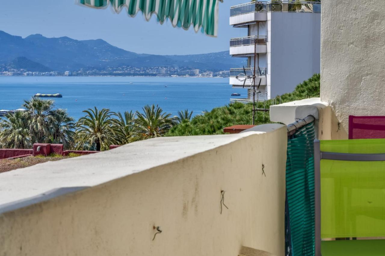 Immogroom - Sea View - Balcony - 5 Min From The Beach - Ac - Wifi Cannes Exteriér fotografie