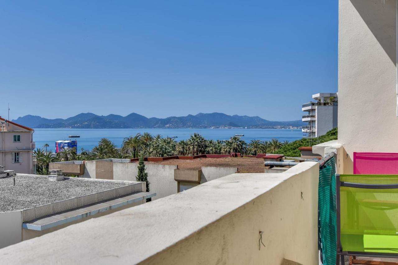 Immogroom - Sea View - Balcony - 5 Min From The Beach - Ac - Wifi Cannes Exteriér fotografie